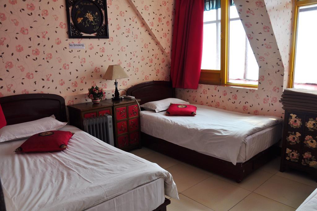 Red Lantern House Hostel Peking Szoba fotó